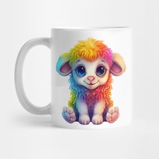 Rainbow Baby Sheep Mug